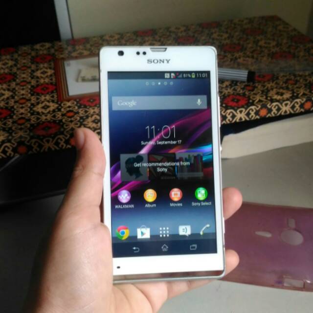 Handphone Sony Xperia SP Second  Warna Putih