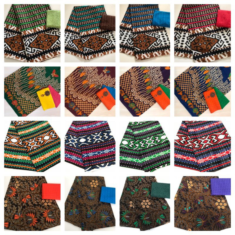 Kain Batik Atasan Kain Batik Katun Warna Soft Atasan Wanita Dan Pria Batik Pekalongan Bung King