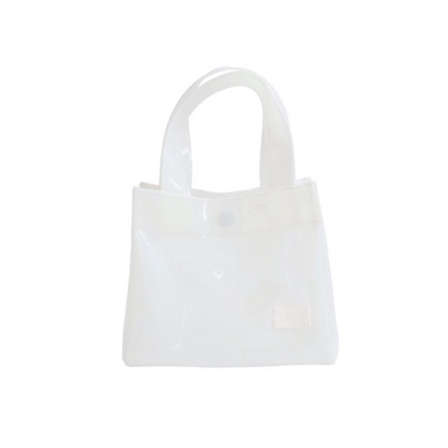 (NO RESTOCK) Mini Klein Bag / Klein Bag (white) - Hole&Corner - PVC Bag