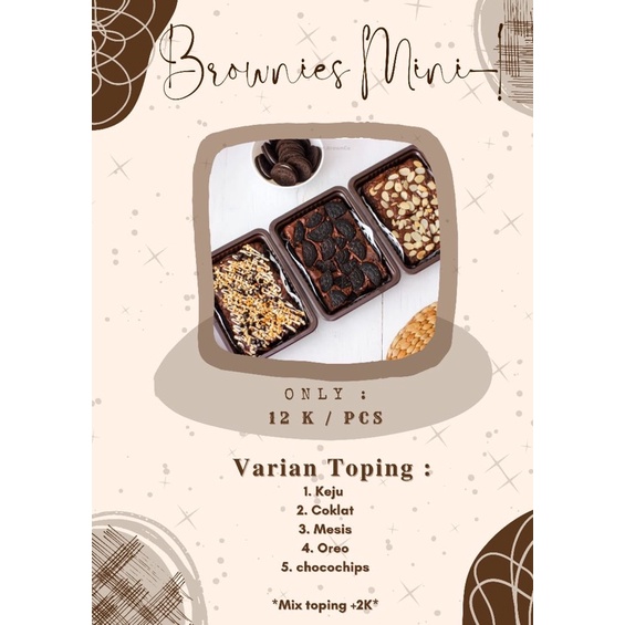 

Brownies Mini