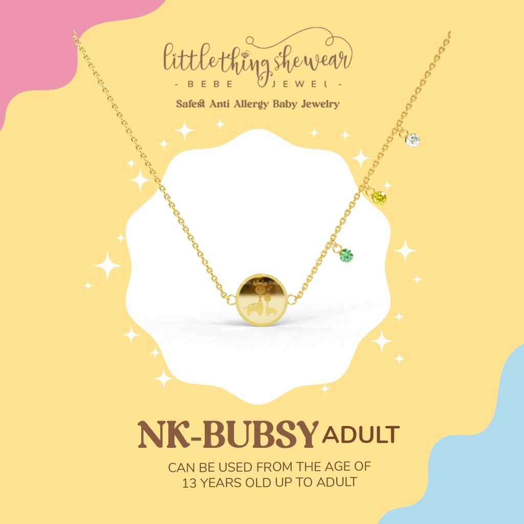 Kalung Dewasa NK-BUBSY 3,82gr - THE ANIMALS SERIES