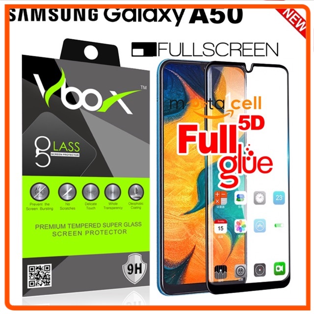 VBOX PREMIUM TEMPERED GLASS FULL SCREEN FULL GLUE FOR