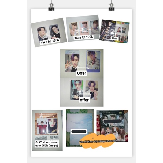 PC Mark got7 Album Got7 want to sell