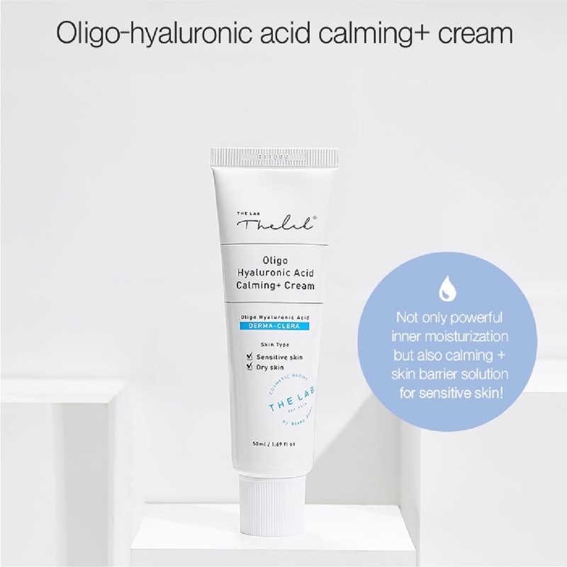 THE LAB BY BLANC DOUX Oligo Hyaluronic Acid Calming+Cream 10ml ORIGINAL NEW