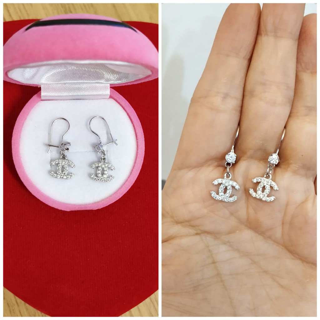 ANTING CC MATA PERAK ASLI S925 GLOBAL JEWELLERY CJ015