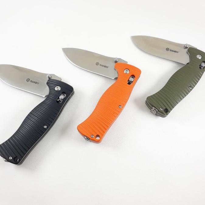 Pisau Lipet Ganzo G720 Pocket Knife Stainless Steel