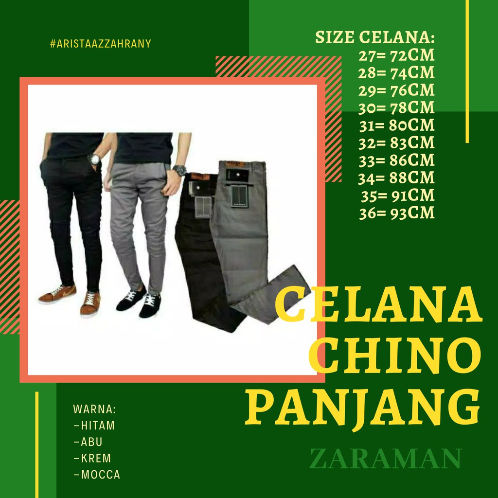 COD CELANA CHINO Panjang Pria SLIMFIT Melar Kerja Harian Bisa COD