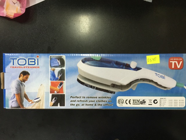 Tobi travel steamer / seterika uap