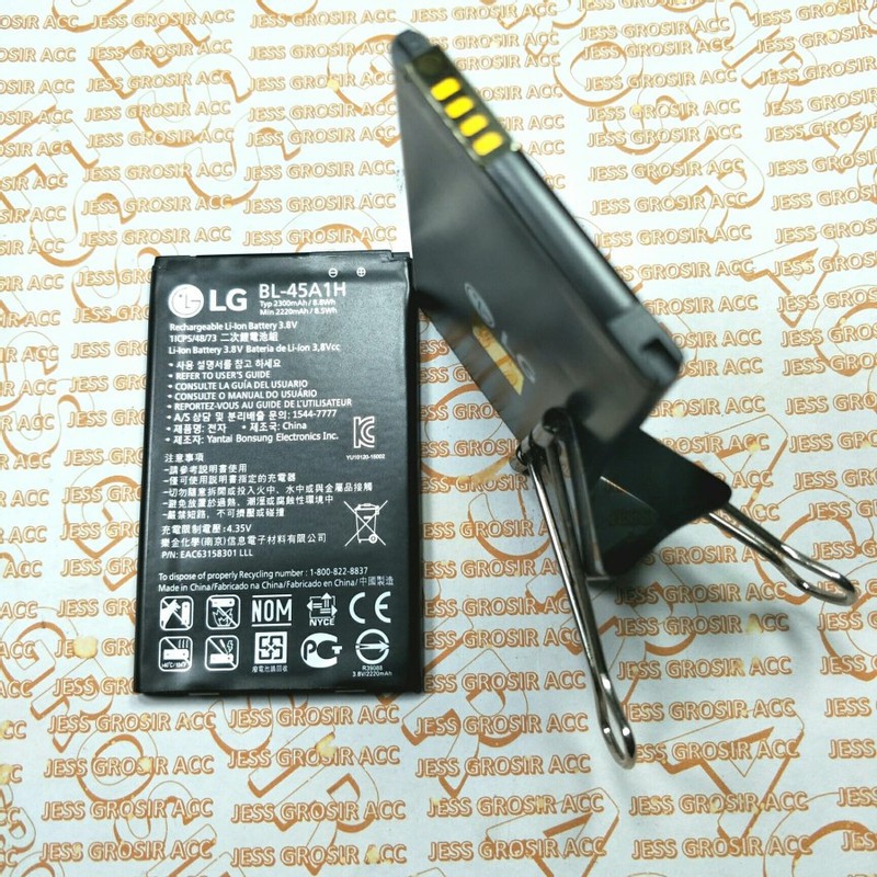 Battery Batre Baterai LG K10 4G F670L F670K F670S F670 Q10 K420 BL-45A1H BL45A1H