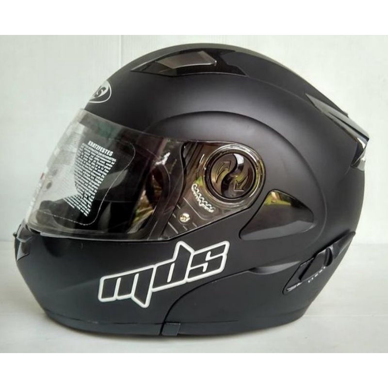 MDS Pro Rider Black Doff | Helm Modular MDS