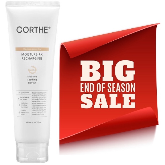 Corthe Dermo Moisture RX Recharging 150ml Moisturiser Krim Face Cream Pelembab Wajah-4