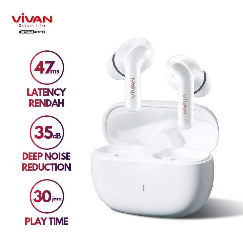Vivan Liberty T300NC Hybrid ANC Noise Cancelling TWS T300 NC Bluetooth