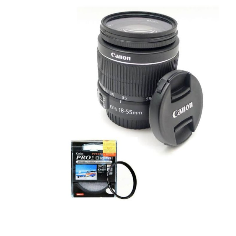 Lensa Canon 18-55mm is STM BARU