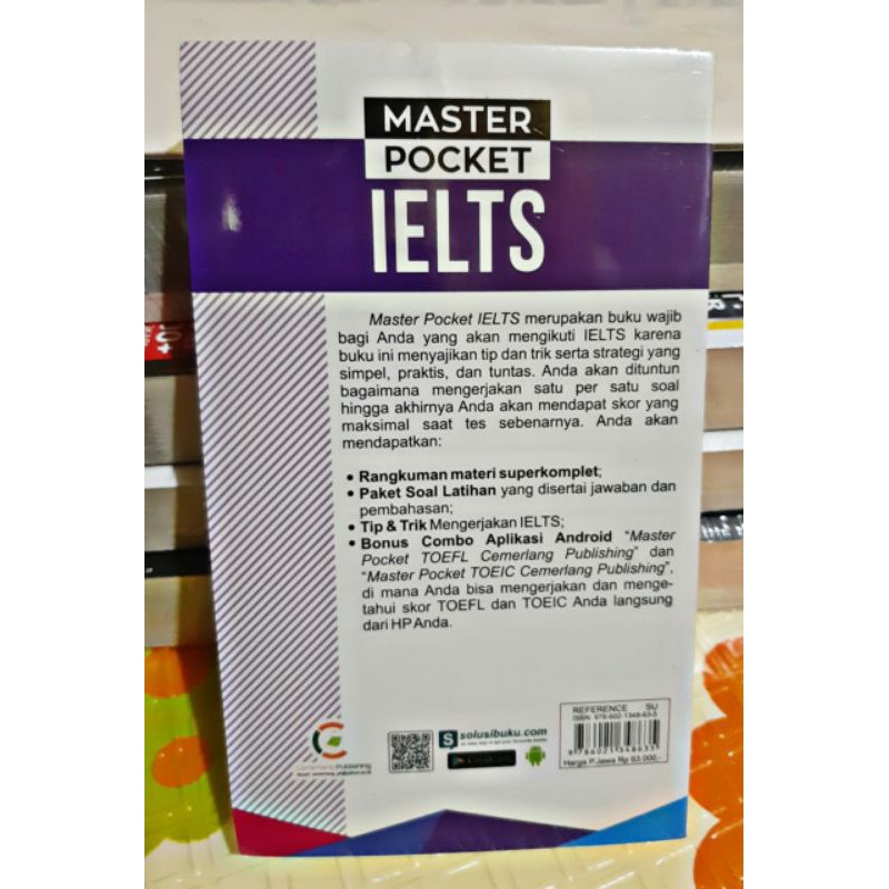 BUKU &quot;MASTER POCKET IELTS&quot;