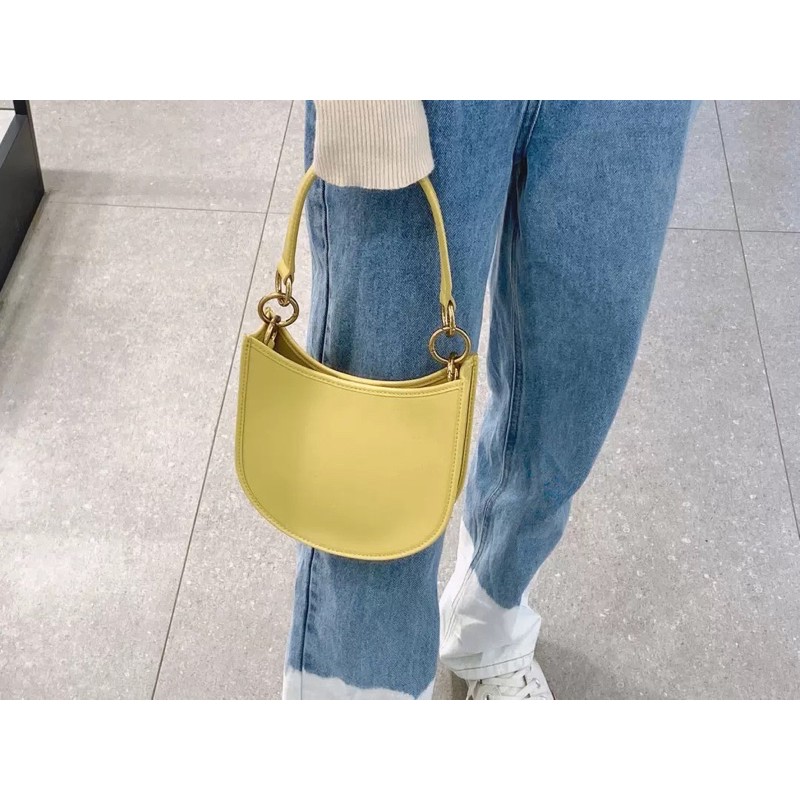 Tas Wanita Ring Detail Hobo Bag