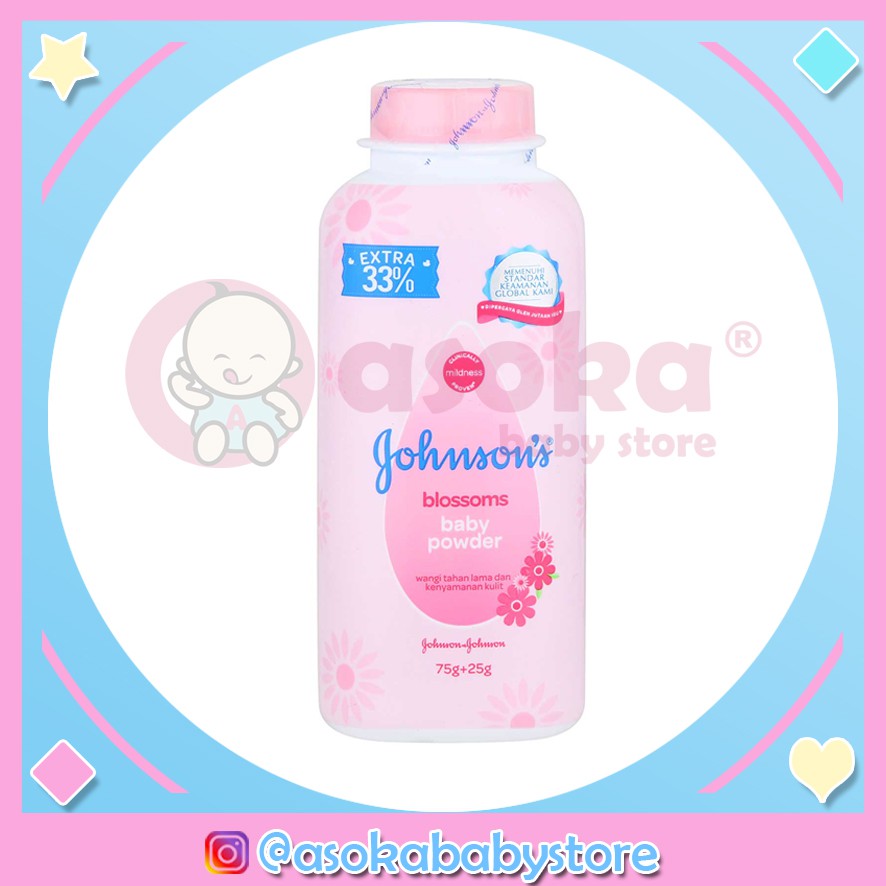 Johnson’s Blossom Baby Powder 75 g + 25 g ASOKA