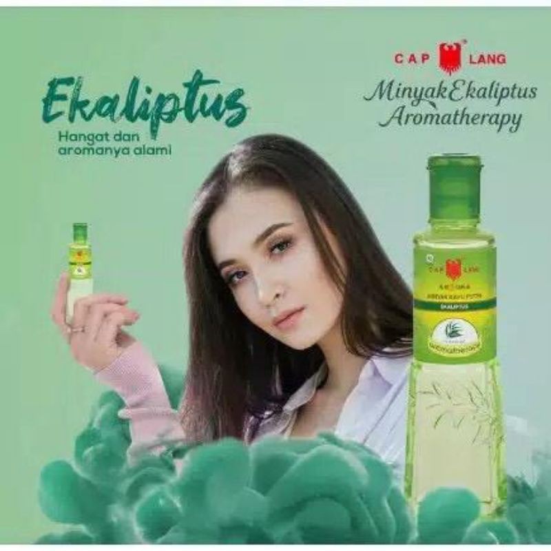 MINYAK KAYU PUTIH EKALIPTUS CAP LANG ORIGINAL - Aromatherapy Eucalyptus 60ml dan 120ml