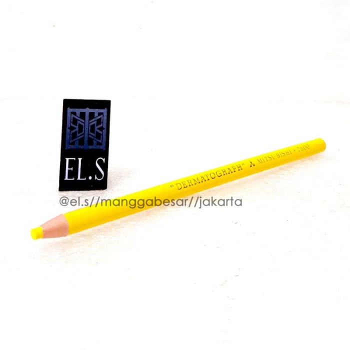 

Diskon Mitsubishi Dermatograph 7600 / Pensil Kaca Kuning Diskon