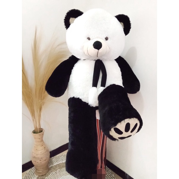 (cod) grosir boneka panda 1,3 Meter Syal Jumbo / Berlabel SNI / Isi Full Dakron