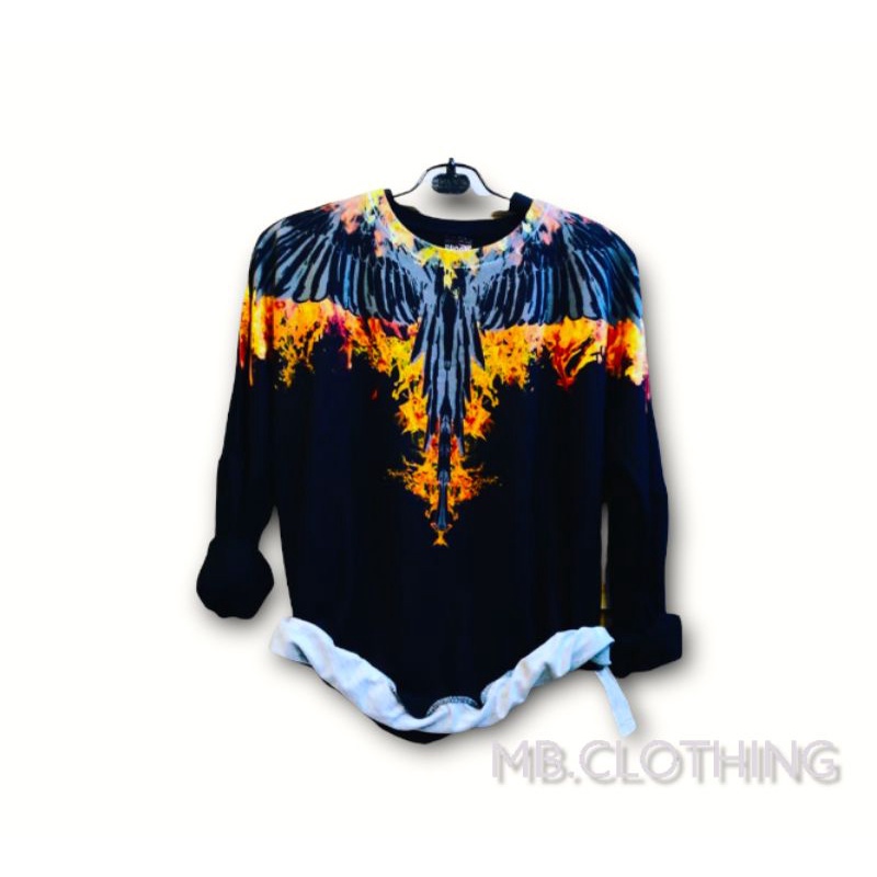 Kaos Sweater Marcelo Burlon FullPrint 3D Premium Distro Original Import Bangkok Thailand