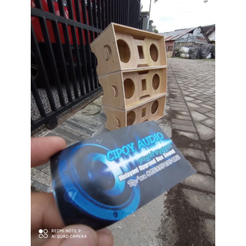 Box sound 6in doble horn audax 65 mini