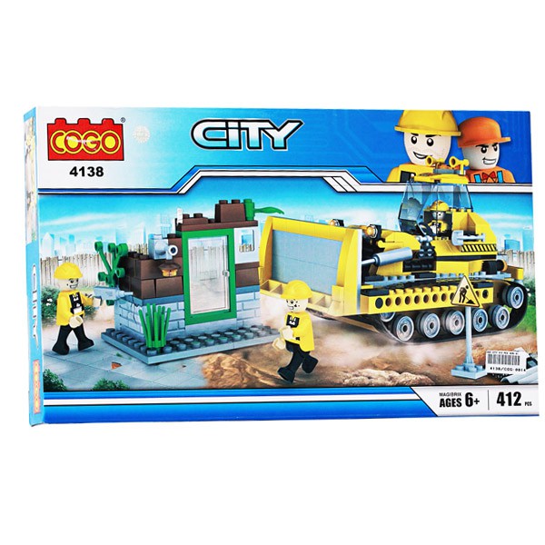 LEGO COGO CITY 412 PCS SERI 4138 COG-0014