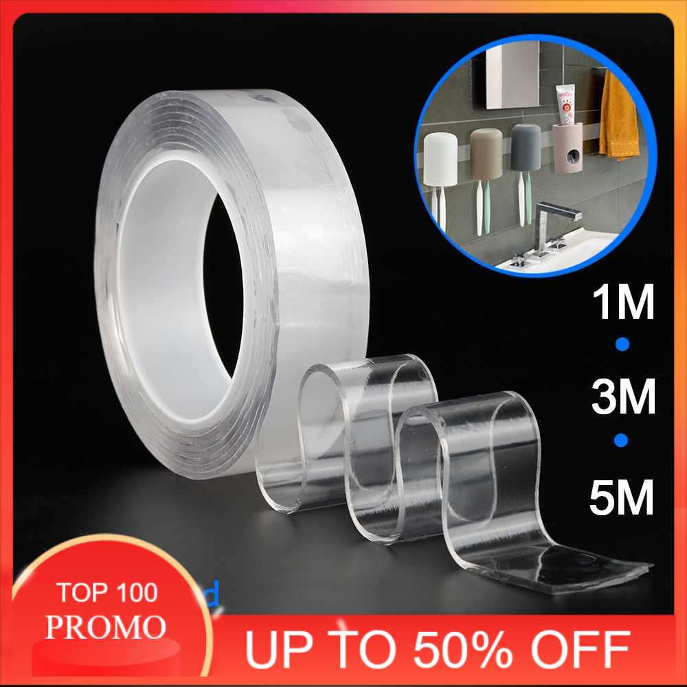 

[PROMO] SzGlue Double Tape Perekat No Trace Washable Sticker - J007 Baru