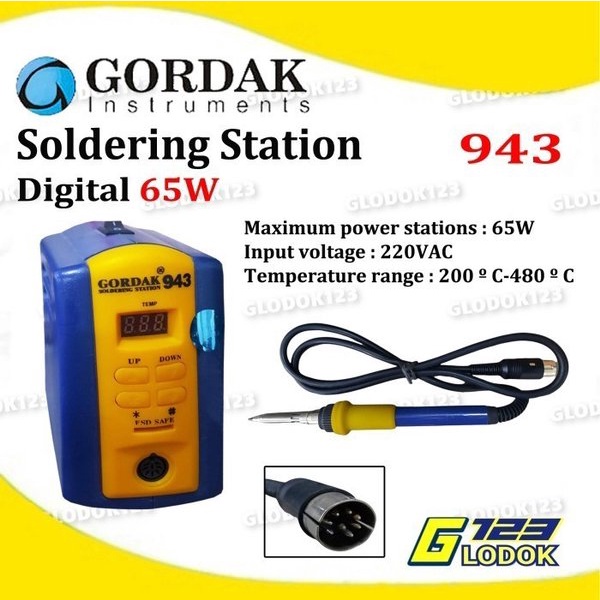 Solder Station Mesin Soldering Kit Iron Listrik Digital Otomatis