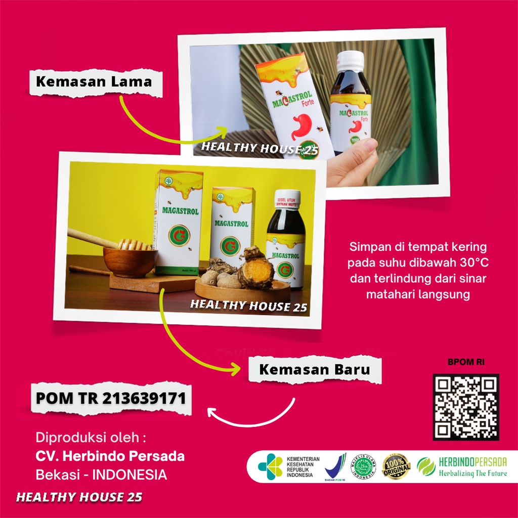 Magastrol Forte - Madu Magastrol 100% Original Asli Madu Lambung - Obat Maag Kronis & Asam Lambung Naikd - Gerd Terbukti Berkhasiat Atasi Perut Sakit Perih Kembung Mual & Muntah-2