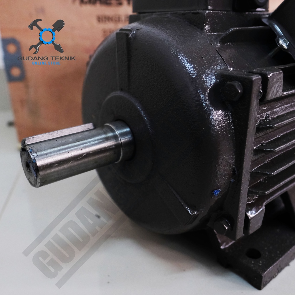 Dinamo Motor Penggerak 1.5Hp 4P 1Ph 1400Rpm / Elektro Motor Maestro 1.5 Hp 4Pole 1Phase