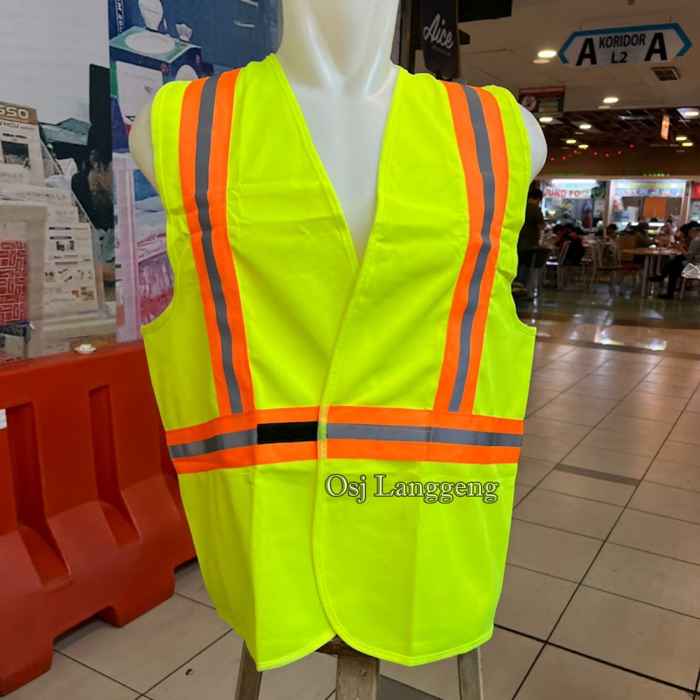 Rompi Safety Vest Techno 0051 - Baju Safety Proyek Murah Berkualitas