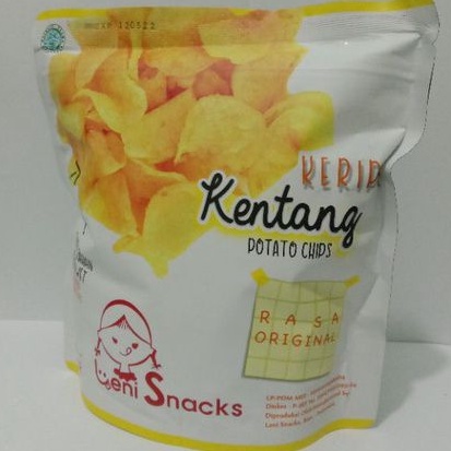 

Potato Chips-Makanan Ringan Rasa Original 120gram*