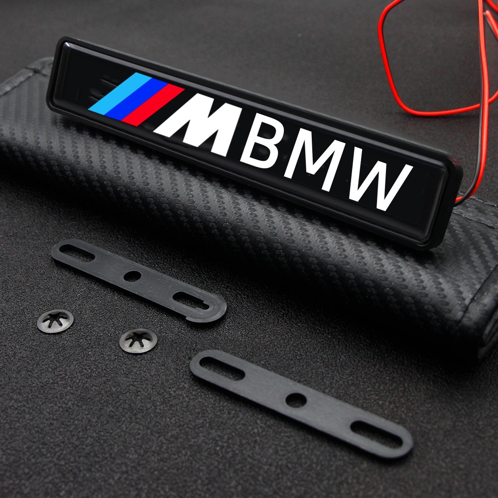 BMW M Lampu LED Logo  Untuk Dekorasi Kap Depan Mobil E36 E46 E90 E30 F30 F10 E39 F25 F22 F46 F45