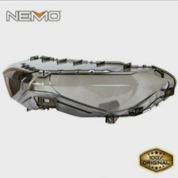 Tutup Cover Mika Lampu Stoplamp Smoke All New Nmax-155 2020 - 2022 NEMO Original Best Quality