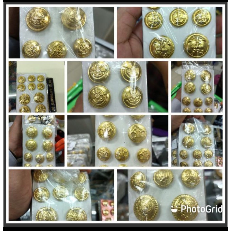 KANCING SERAGAM PDU/ KANCING PDU/ PDU KANCING