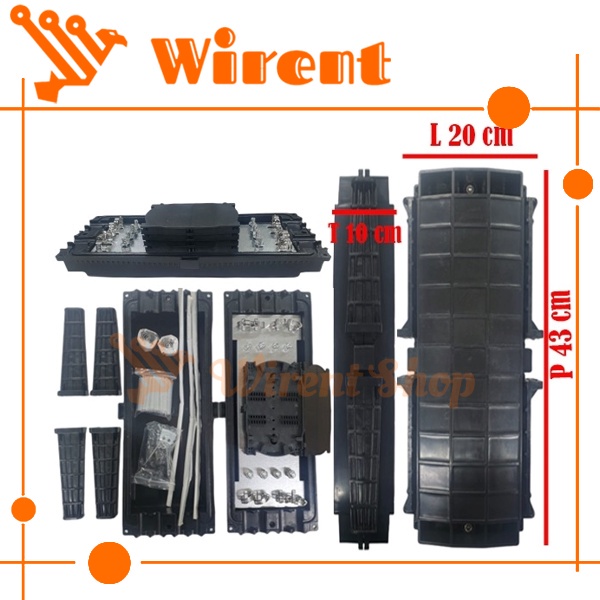 Fiber Optic Joint Closure 96 Core | Joint Closure FO 96 Core FTTH