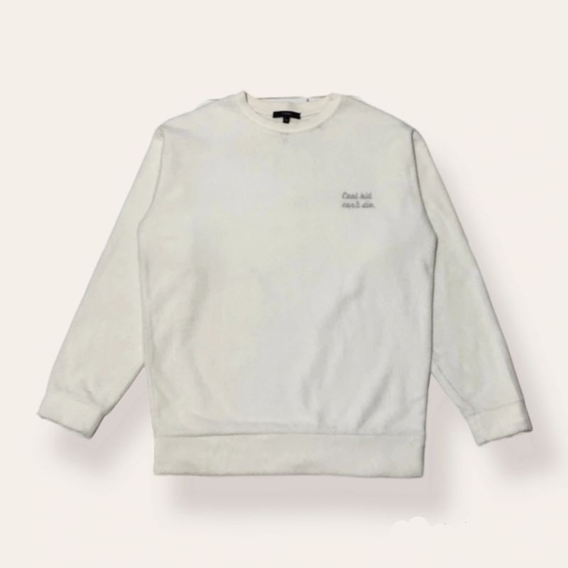 Crewneck Thrift TOPTEN WHITE