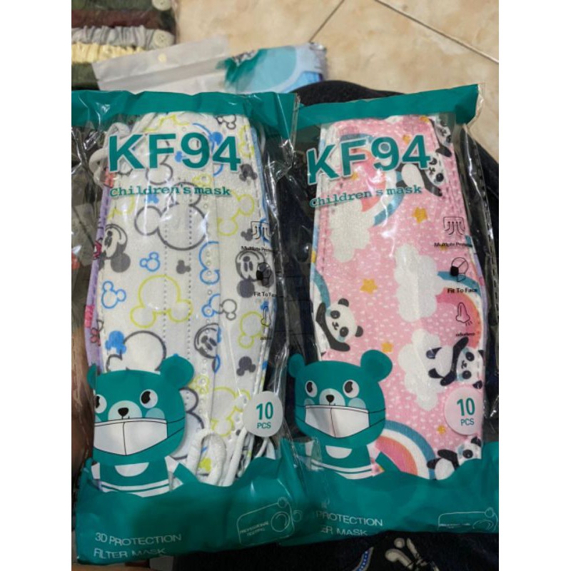 masker KF94 anak karakter