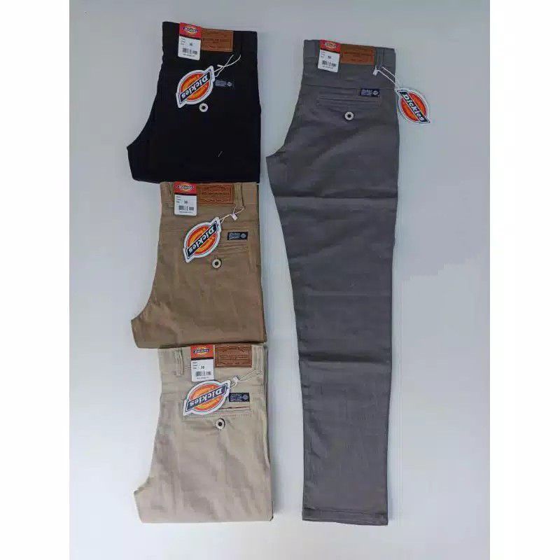 Celana chinos panjang pria Dickies/celana chino dewasa