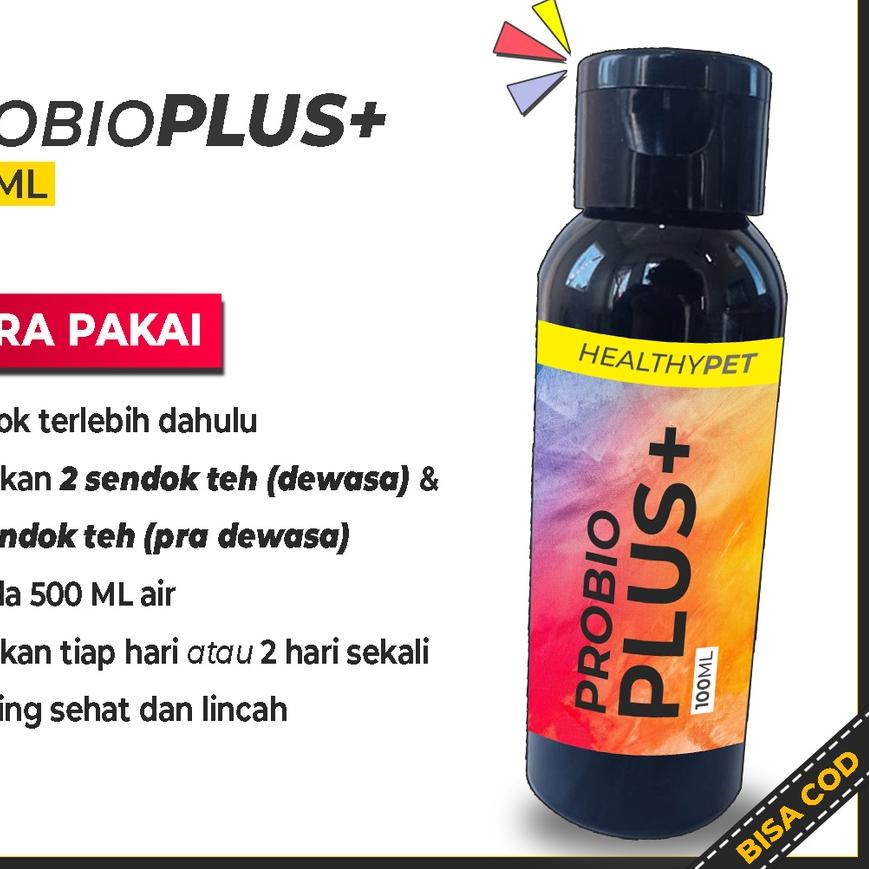 Coba dilihat⚡ Vitamin Probiotik Kelinci PROBIOPLUS untuk Kelinci Anggora Hias Fuzzy Lop Holland Lop 