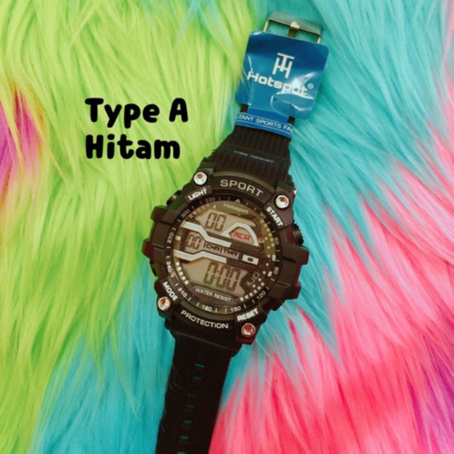 New Jam Tangan Hotspot Sport Edition ANTI AIR Berkelas