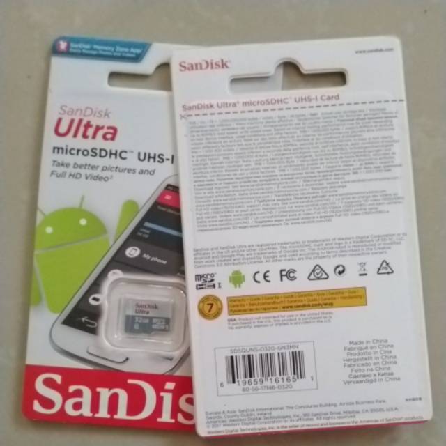 Sandisk Micro SD 32GB Original