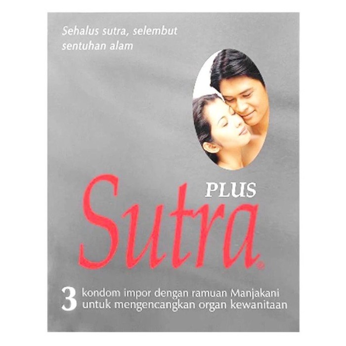 Sutra PLUS isi 3 Kondom Sutra RAMUAN MANJAKANI Alat Kontrasepsi