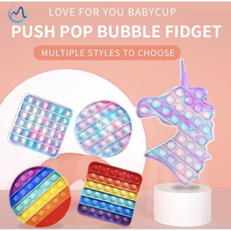 MAINAN POP IT RAINBOW / MAINAN ANAK POP IT