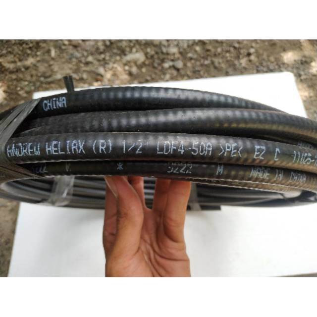 andrew new heliax ldf4 5/8 feeder kabel antena