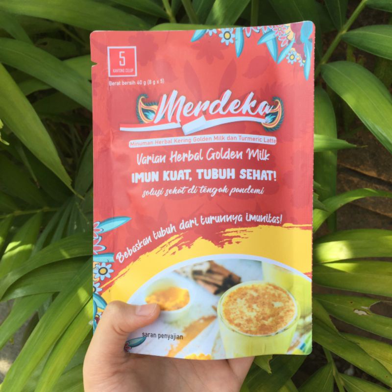 

Merdeka Golden Milk isi 5 pcs