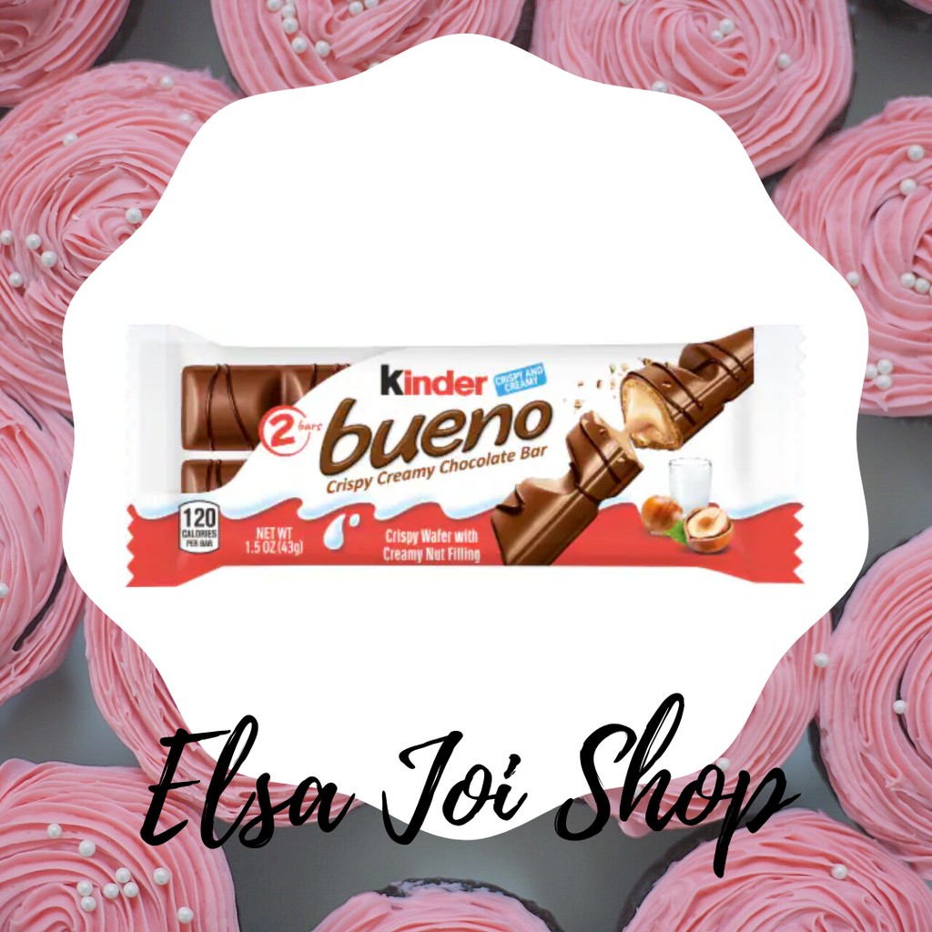 Kinder Bueno Crispy Chocolate Bar Made In Italy - 43 Gr