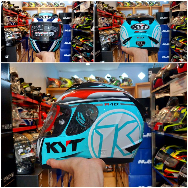 HELM KYT R10 AQUA MARINE
