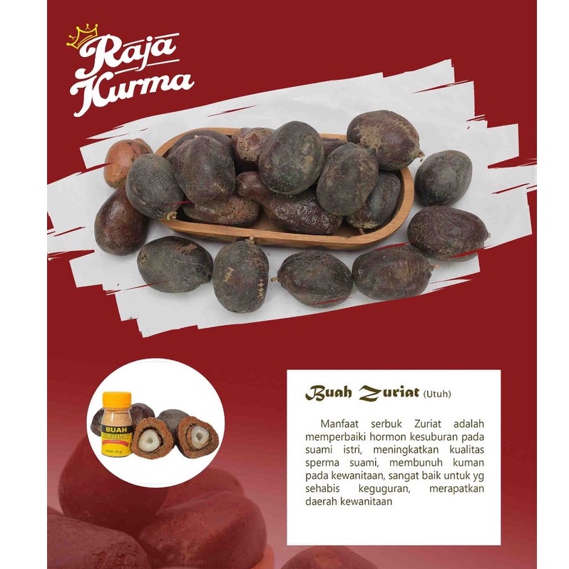 

buah zuriat buah zuriyat buah zuriat promil 250gr