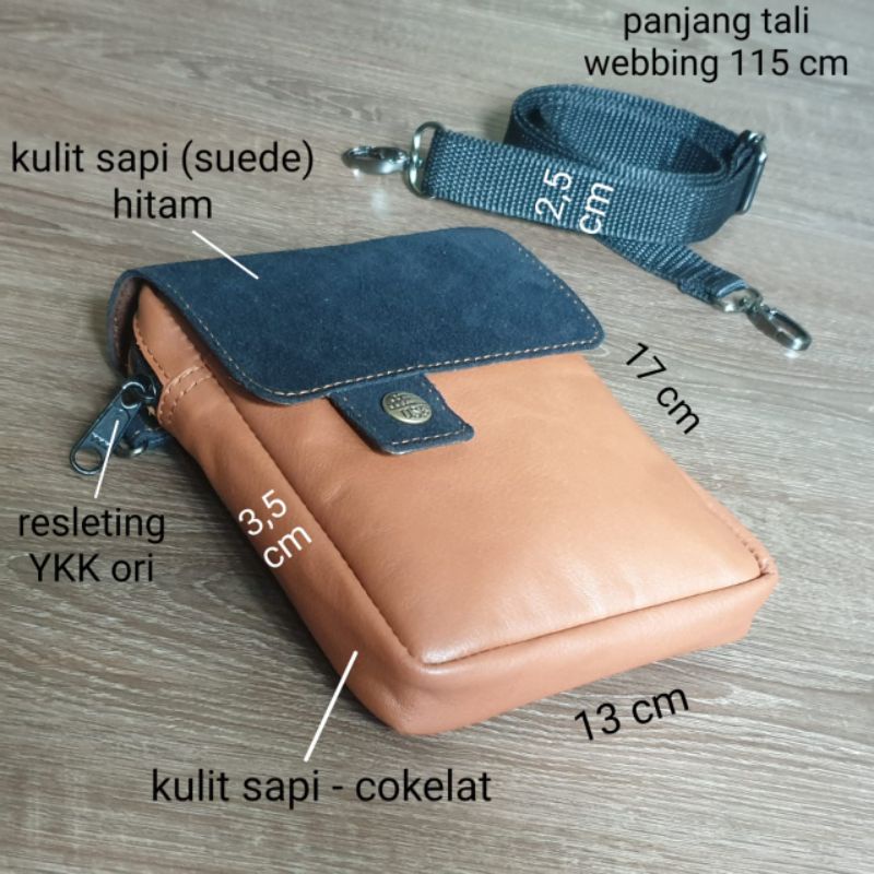 tas selempang tas pinggang kulit